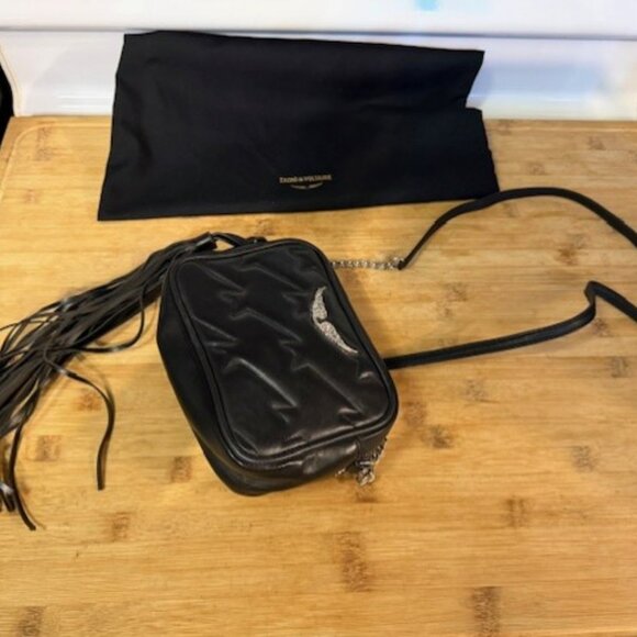 Zadig & Voltaire Quilted Tassel Crossbody Bag – NWOT - Picture 3 of 16